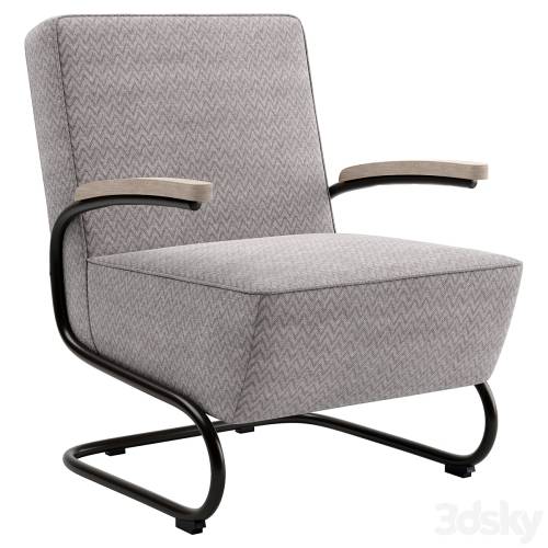'3dsky Pro - Crosby Accent Chair - Gray by Apt.1710' '3dsky Pro - Crosby Accent Chair - Gray by Apt.1710'