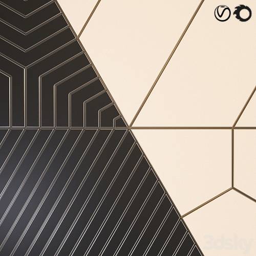 '3dsky Pro - 3d panel TRIA BY OLGA CHEBANOVA'