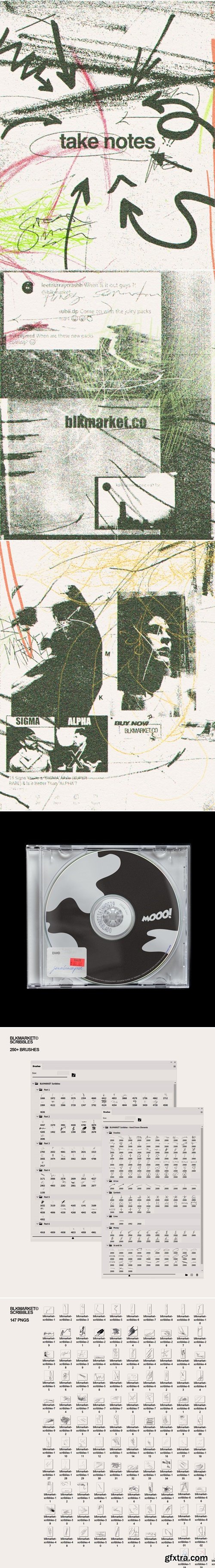 BLKMARKET - Scribbles