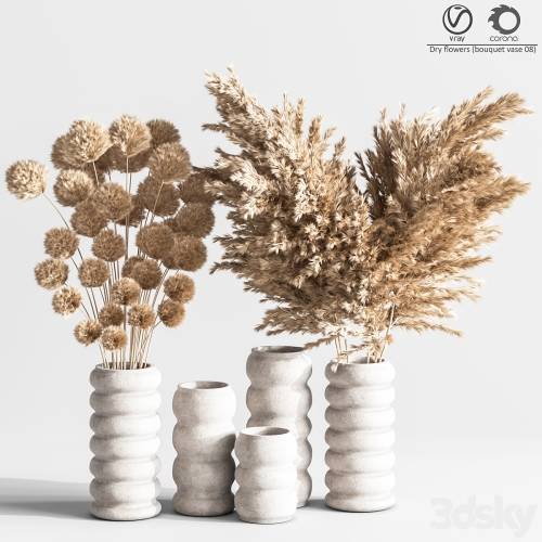 '3dsky Pro - Dry_flowers_(bouquet_vase_09)'