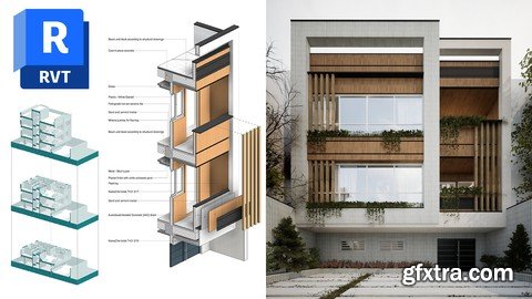 Udemy - BIM- Graphic Presentation & Design in Autodesk Revit- From