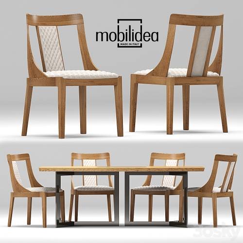 '3dsky Pro - Desk-chair Adam-Eva, Mobilidea'