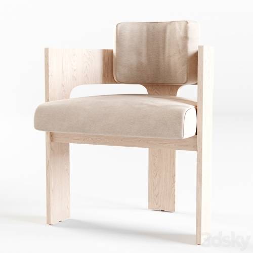 '3dsky Pro - Dering Hall - C BACK CHAIR'