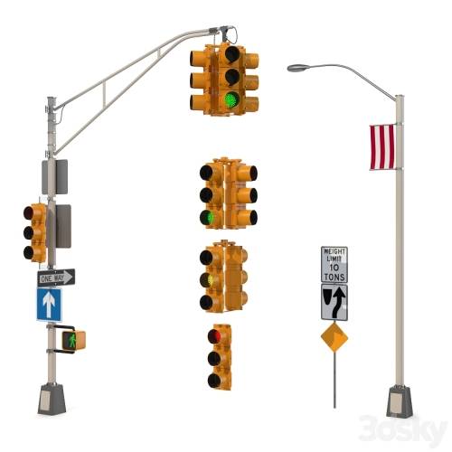 '3dsky Pro - Traffic light' '3dsky Pro - Traffic light'
