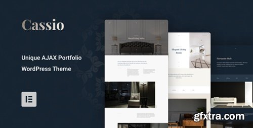 Themeforest - Cassio – AJAX Portfolio WordPress Theme 24757750 3.5.3 - Nulled