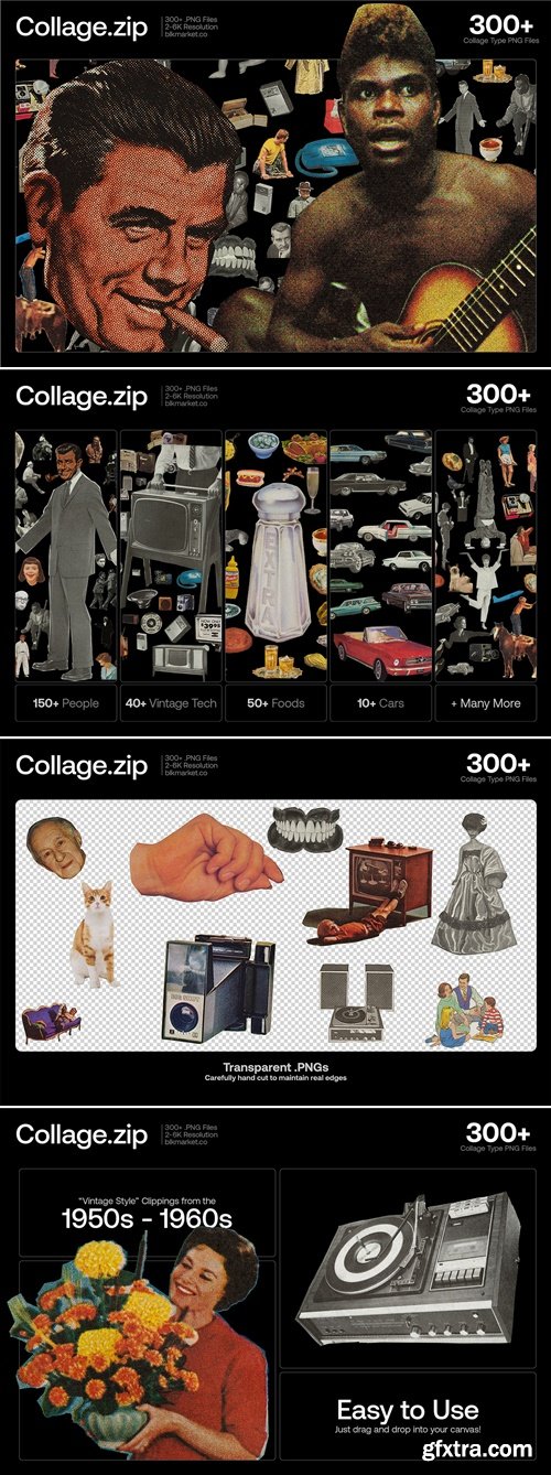 CreativeMarket - 300+ Collage Cuts (Collage.zip) 5137011 CreativeMarket - 300+ Collage Cuts (Collage.zip) 5137011