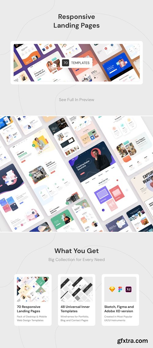 AProject - Responsive Landing Pages Ui8.net