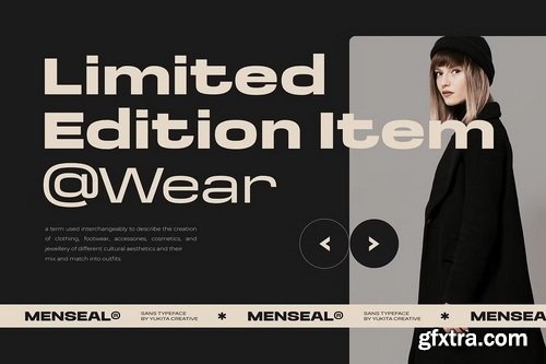 CreativeMarket - Menseal Family Font