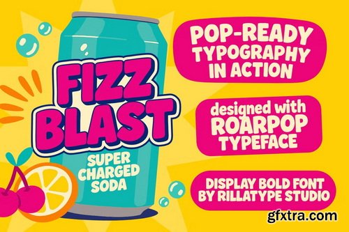 CreativeMarket - Roarpop - Fun Bold Font