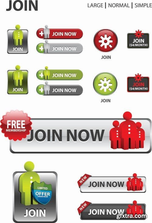 Web Design Elements #3, 24xEPS