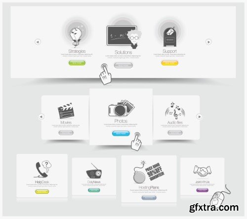 Web Design Elements #3, 24xEPS