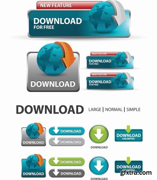 Web Design Elements #3, 24xEPS