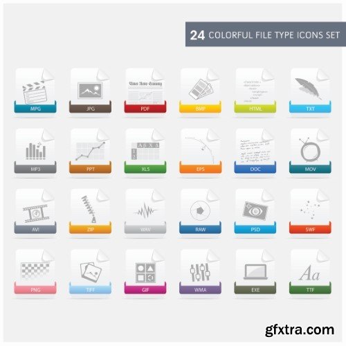 Web Design Elements #3, 24xEPS