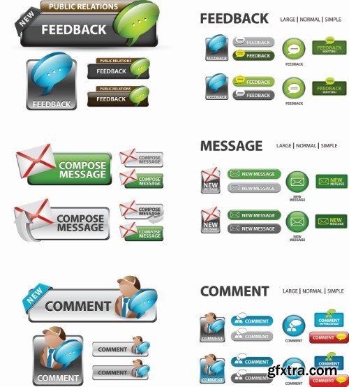 Web Design Elements #3, 24xEPS