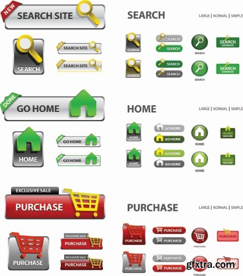 Web Design Elements #3, 24xEPS