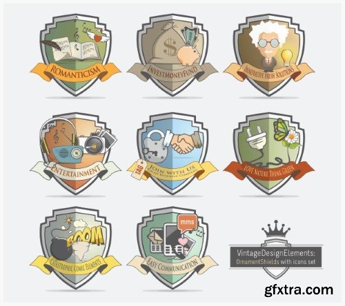 Web Design Elements #3, 24xEPS