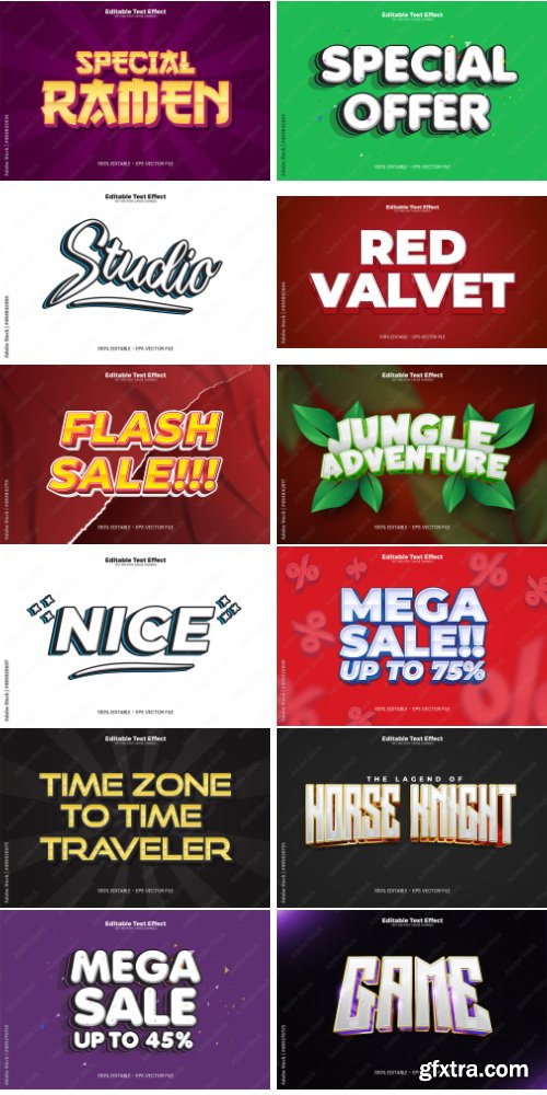 Editable Text Effect In Modern Trend Style 2 500xAI