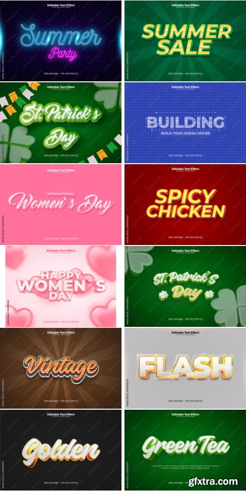 Editable Text Effect In Modern Trend Style 2 500xAI