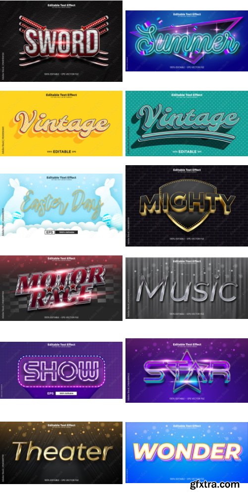 Editable Text Effect In Modern Trend Style 2 500xAI