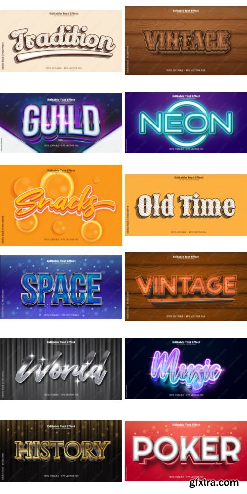 Editable Text Effect In Modern Trend Style 2 500xAI