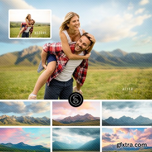 Squijoo - Overlays - Plants & Flowers 9xPSDs