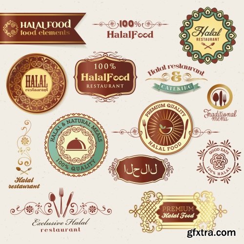 Vector Labels Collection #2, 25xEPS