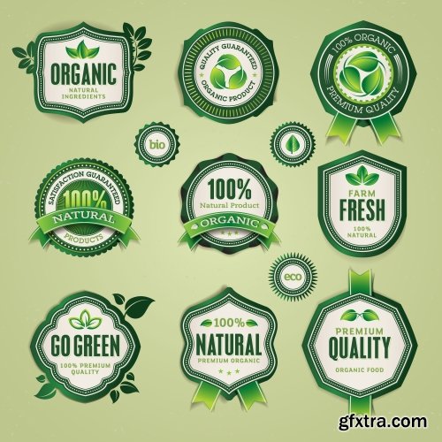 Vector Labels Collection #2, 25xEPS