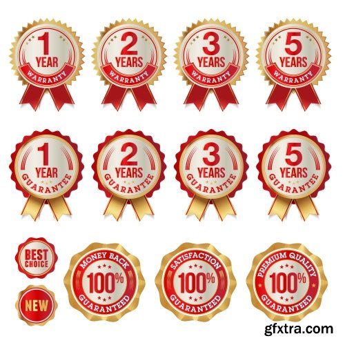 Vector Labels Collection #3, 25xEPS