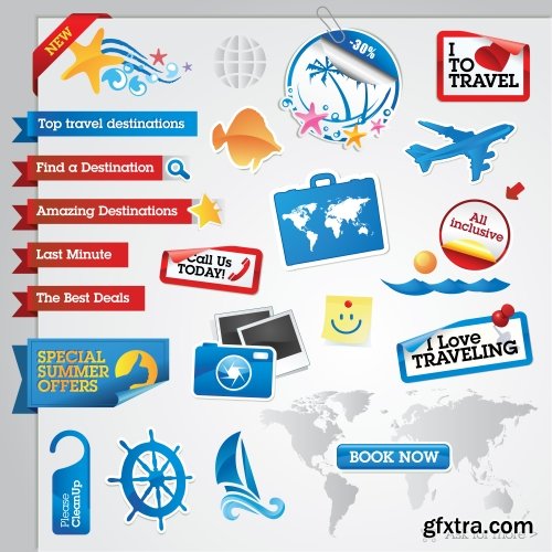 Vector Labels Collection #3, 25xEPS