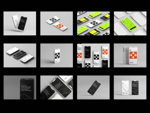 'Bundle Clay iPhone Mockups'