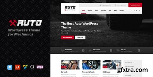 Themeforest - Auto - WordPress theme for Mechanics, Car Dealers, and Repair Shops 15194530 v2.0.0