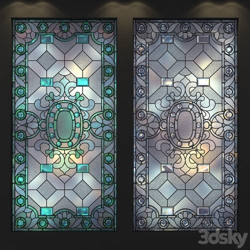 '3dsky Pro - stained-glass window'