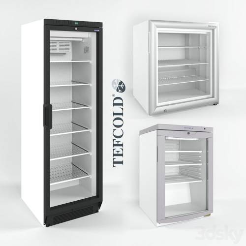 '3dsky Pro - Refrigerated and freezers Tefcold bc85_Tefcold ufsc370g_Tefcold uf100g'