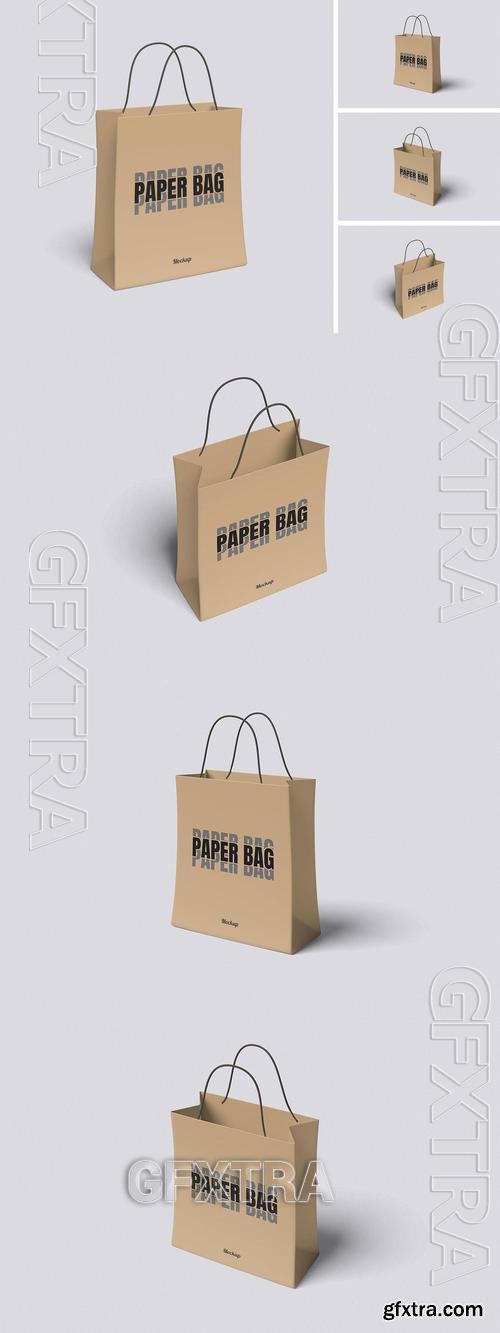 Paper Bag Mockup ASLJFMN Paper Bag Mockup ASLJFMN