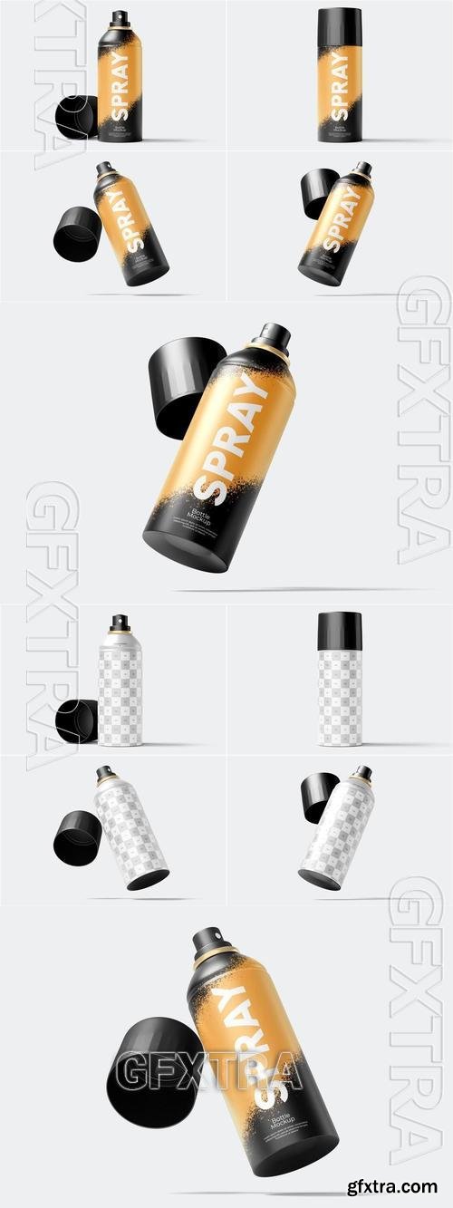 Tin Spray Bottle Mockup XQLWCAW Tin Spray Bottle Mockup XQLWCAW