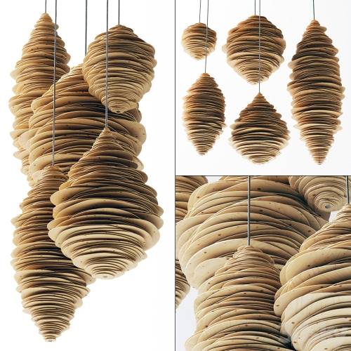 '3dsky Pro - Parametric vespiary decor n1 / Parametric plywood hives'