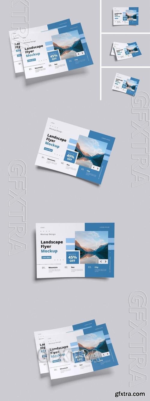 Landscape Flyer Mockup 7RTWRJQ Landscape Flyer Mockup 7RTWRJQ