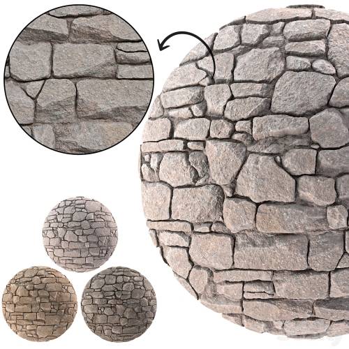 '3dsky Pro - Stone Wall 16 (Seamless)' '3dsky Pro - Stone Wall 16 (Seamless)'