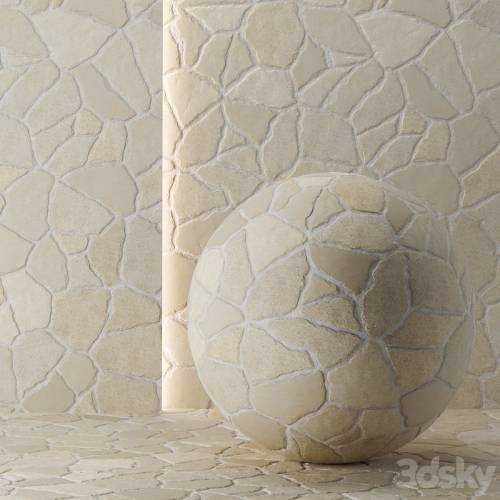 '3dsky Pro - Facing masonry made of wild stone'