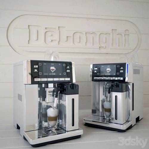 '3dsky Pro - DeLonghi PrimaDonna exclusive esam 6900.m' '3dsky Pro - DeLonghi PrimaDonna exclusive esam 6900.m'