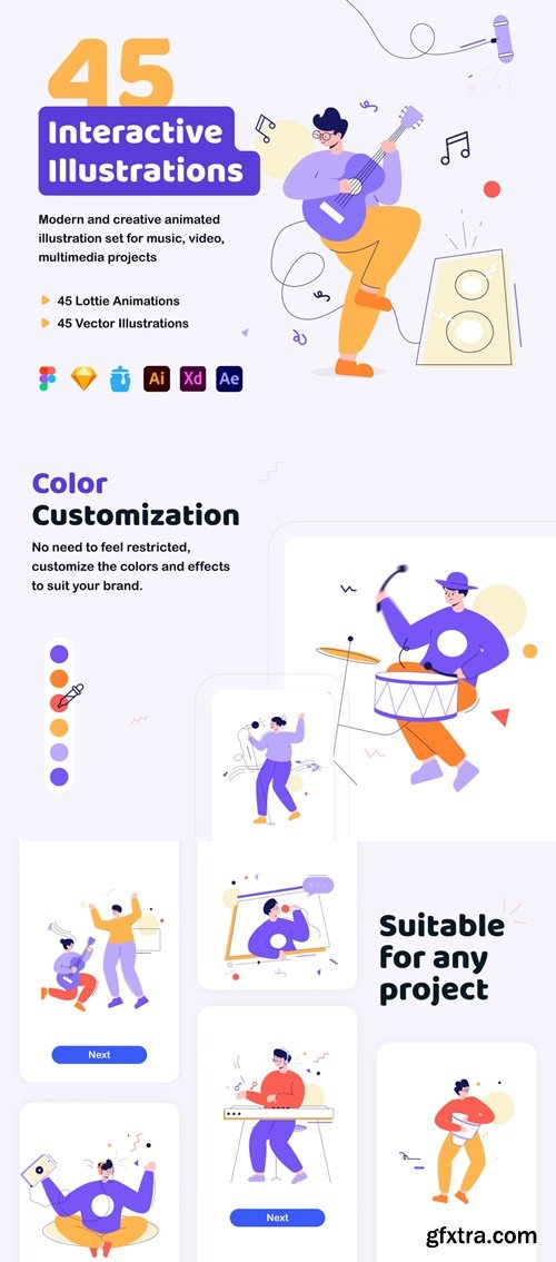 45 Interactive Illustrations