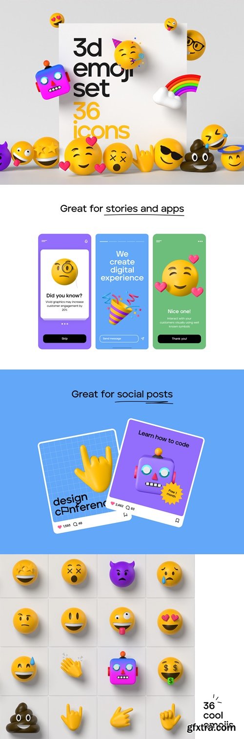 3d emoji