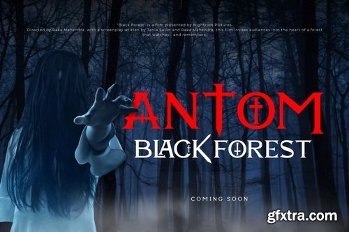 CreativeMarket - Land Of Blood - Horror Movie Font