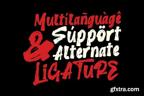 CreativeMarket - Mockate Brushes Handmade Font