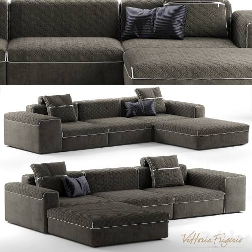 '3dsky Pro - Sofa vittoriafrigerio Sforza'