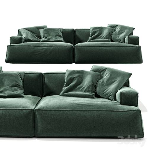 '3dsky Pro - Baxter DAMASCO SOFA'
