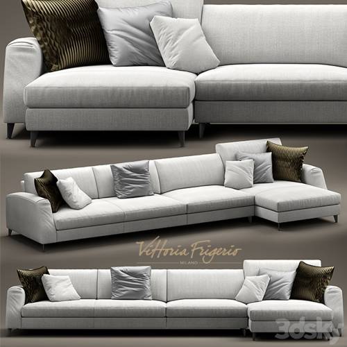 '3dsky Pro - Sofa frigerio salotti DIVANI DAVIS CLASS'