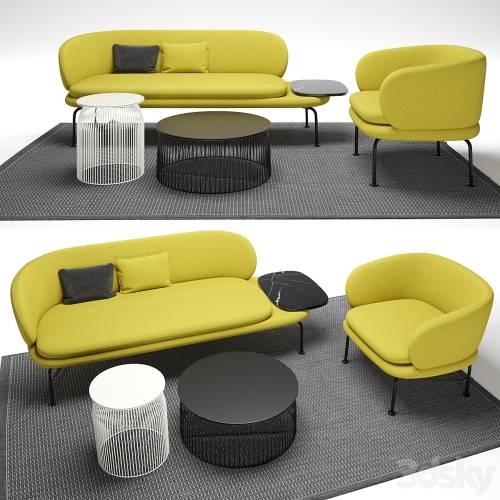 '3dsky Pro - soave sofa set'