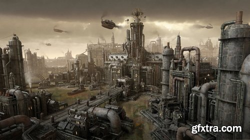 Kitbash3D - DieselPunk