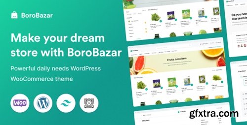 Themeforest - BoroBazar - Grocery Store WooCommerce WordPress theme 35496701 v2.0.3